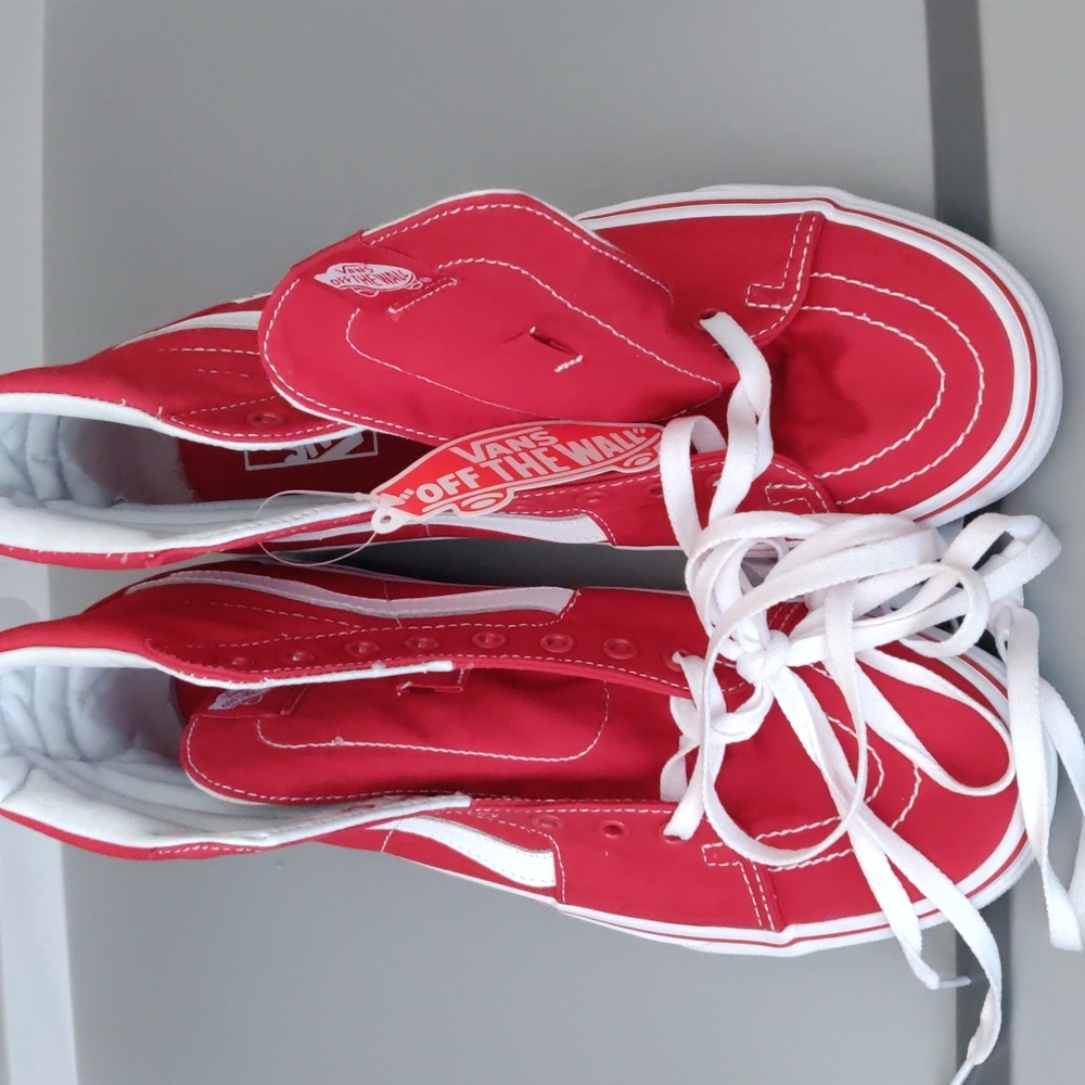 Vans Sk8-Hi Red High boot Unisex
